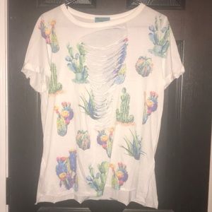 Cactus cutout top